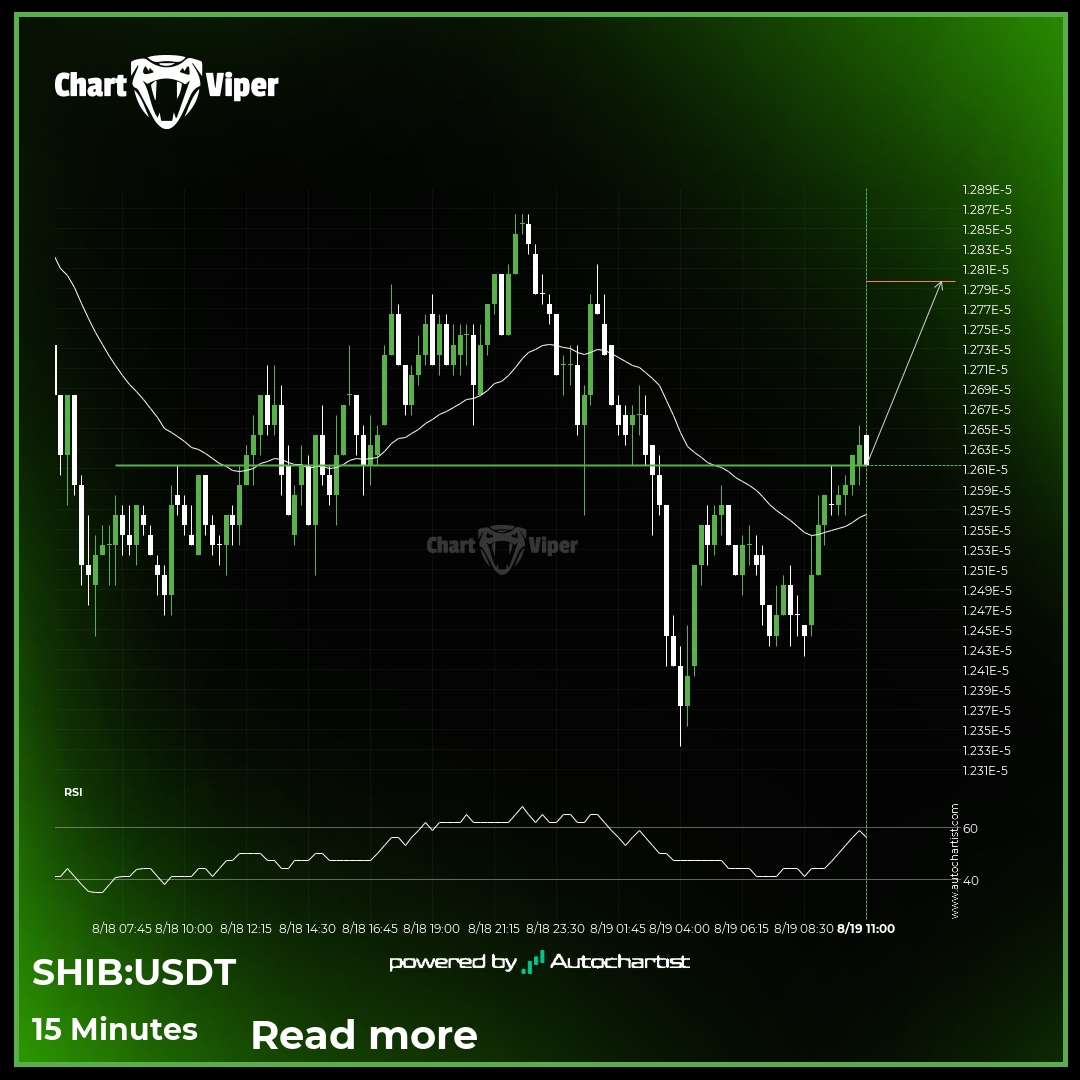 Shiba Inu - psychological price line breached