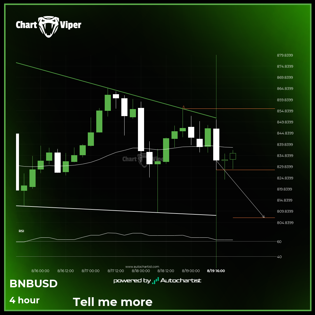 Should we expect a breakout or a rebound on Binance?