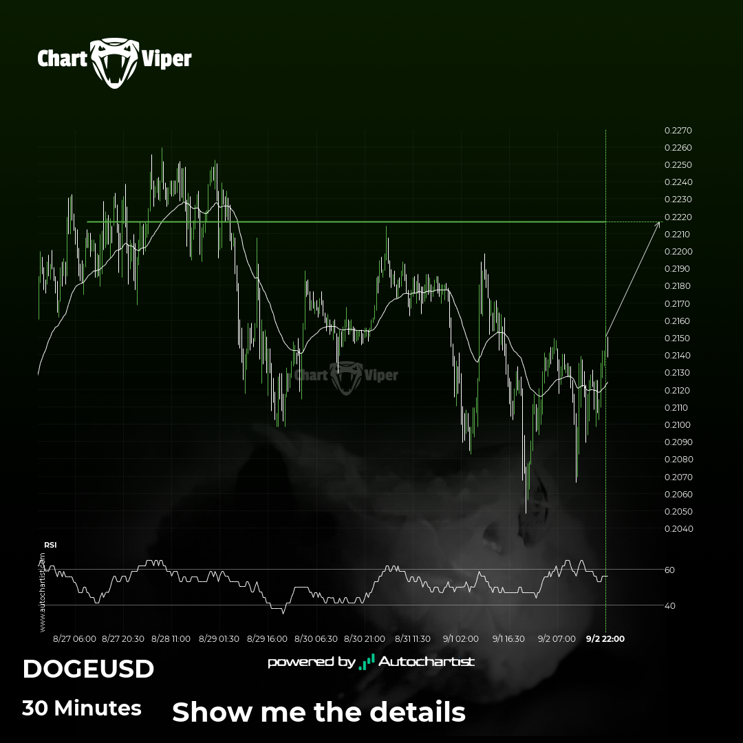 Either a rebound or a breakout imminent on Dogecoin